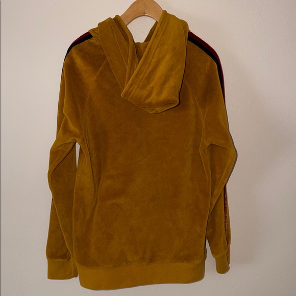 Aviator Nation Velvet Stripe Hoodie Size M - Picture 2 of 3